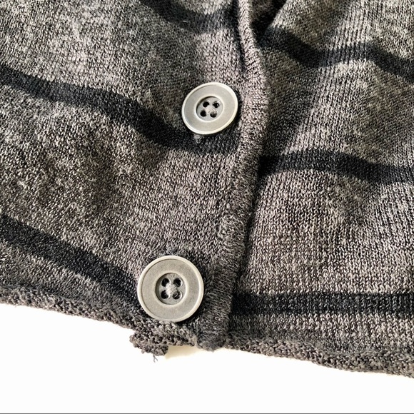 Free People linen blend semi sheer sweater blazer - Picture 10 of 11